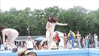 Nudes a Poppin 2016 outdoor dancers